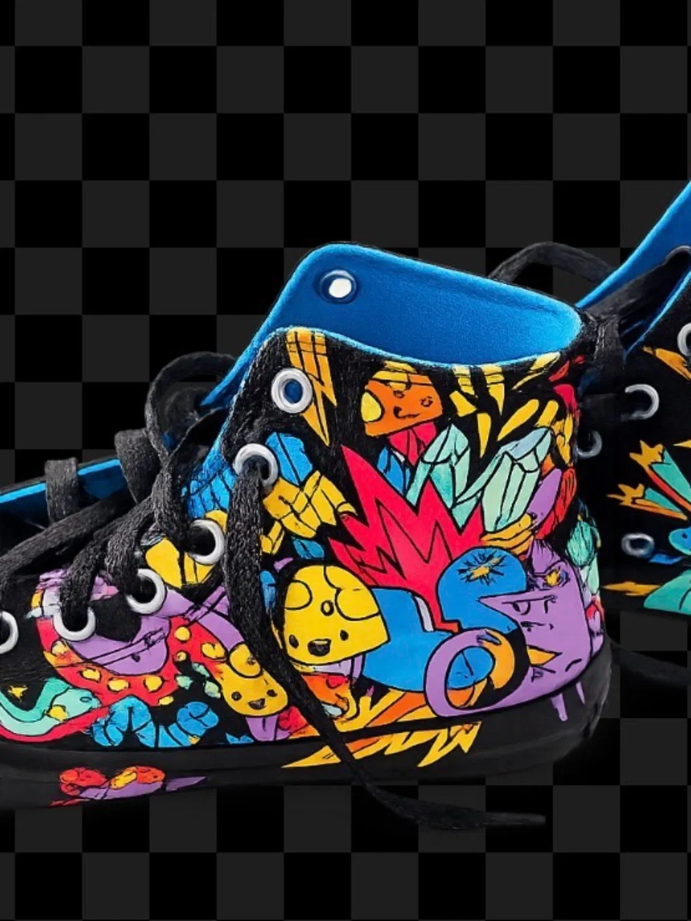 Converse Youth Sneakers Blue Black
